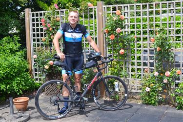 Stefan Schildermans fietst voor Diabetes Liga