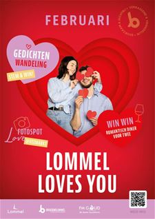 Stem op valentijnsgedichten bij de winkeliers - Lommel