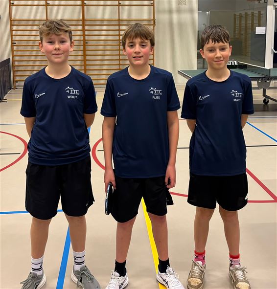 Hechtel-Eksel - Sterk jeugddebuut TTC Hechtel-Eksel