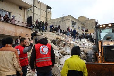 Steunactie Rode Kruis voor aardbeving