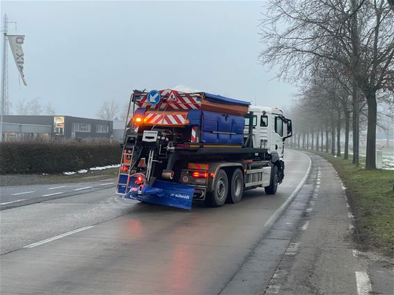 Strooidiensten nog altijd paraat - Beringen