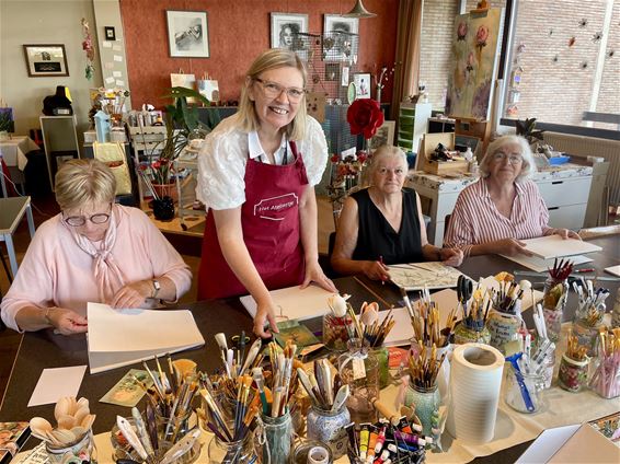 't Ateliertje terug open - Beringen