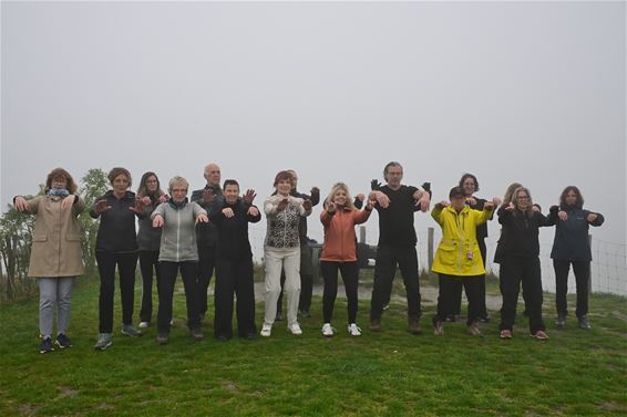 Tai Chi wave op de terril - Beringen
