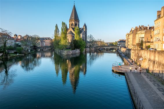 Temple Neuf: iconische blikvanger in Metz - Bree