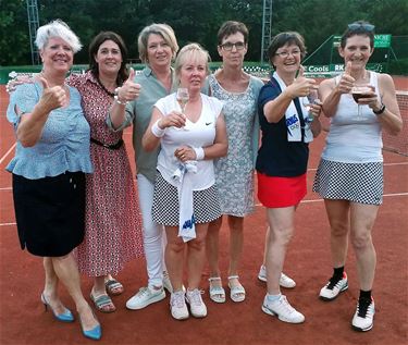 Tennis: dames 45+ provinciaal kampioen - Lommel