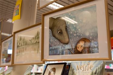 Tentoonstelling aquarellen 'Nessie' - Lommel