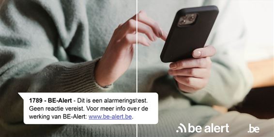 Bree - Test van BE-Alert op 2 oktober