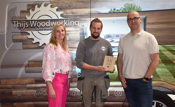 Thijs Woodworking ontvangt het HIB Label - Bocholt