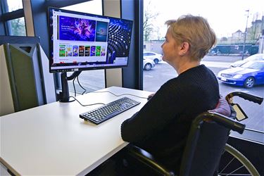 Toegankelijke computers in de bibliotheken