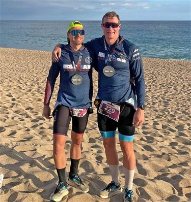 Toon Broekx en Nick Verduyckt op Ironman - Hamont-Achel & Pelt
