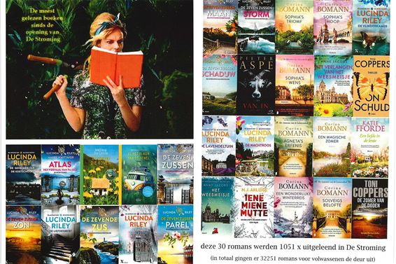 Top 30 uitgeleende boeken in De Stroming - Pelt
