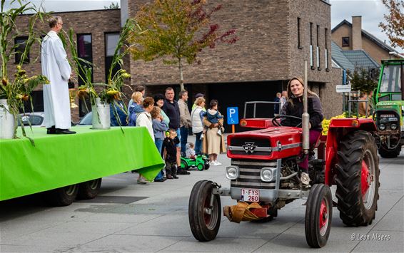 Tractorzegening op Grote Heide - Pelt