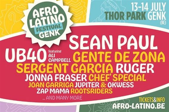 Tropische beats op het Afro Latino Festival - Genk