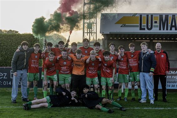 Pelt - U21 Sporting Grote-Heide kroont zich tot kampioen
