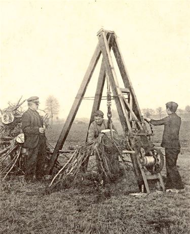 Uitvindingsbrevet voor stronkentrekker