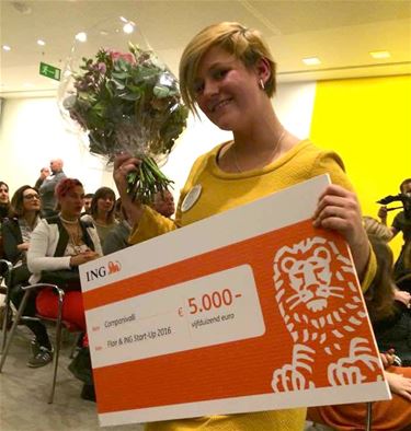 Valerie Vanden Eynde wint Flair/ING Start-up - Beringen
