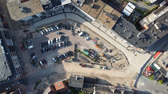 Vanaf dinsdag weer werken op het Marktplein - Pelt