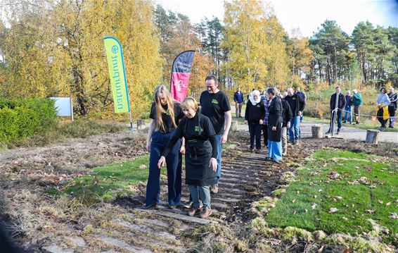 Vandalen steken veensimulatie kapot - Beringen