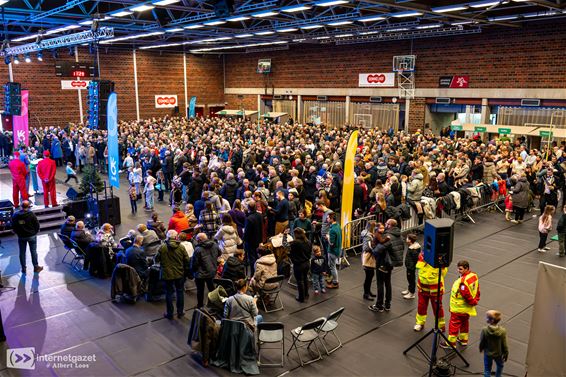 Veel volk op de nieuwjaarsborrel - Pelt