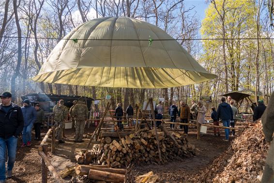 Veel volk voor opendeur 1 Brigade - Leopoldsburg