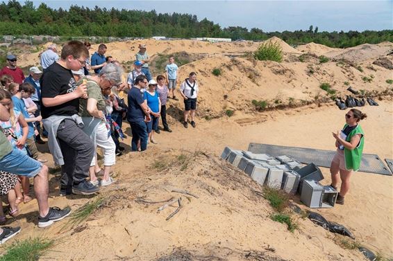 Veel volk voor opgravingen in Kristalpark - Lommel