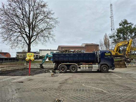 Vergroening speelplaats De Step - Beringen