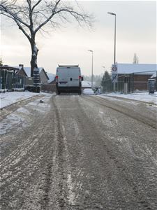 Verkeershinder door sneeuw - Beringen