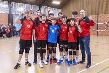 Wat een seizoen voor volleyjongens U15 Lovoc - Lommel