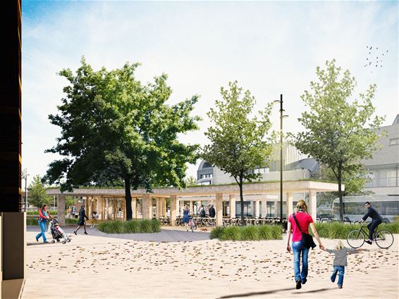 Vragen van oppositie over nieuwe bushaltegebouw - Lommel