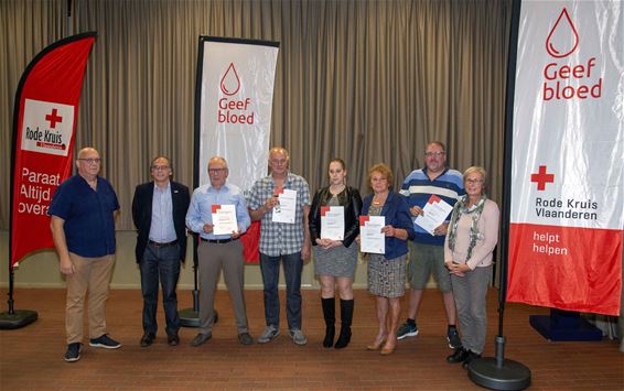 Vrijwilligers Rode Kruis gehuldigd - Lommel