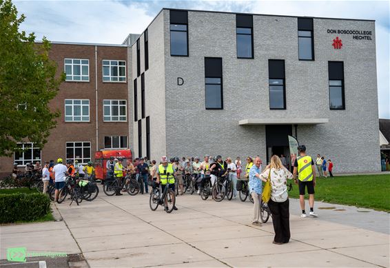 Waarom 50 fietsers verzamelden aan Don Bosco - Hechtel-Eksel