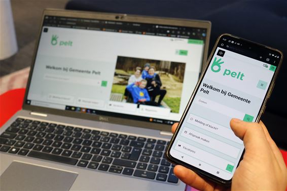 Website gemeente Pelt in nieuw jasje - Pelt