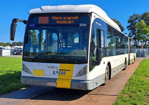 Weer gratis nachtbussen Pukkelpop - Beringen & Leopoldsburg