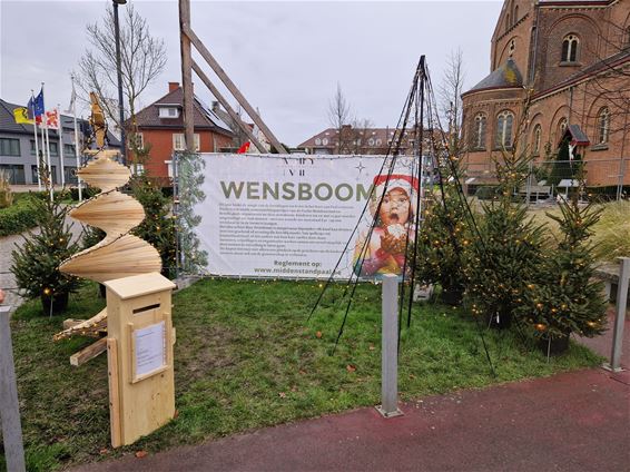 Beringen - Wensboom in Paal-Centrum