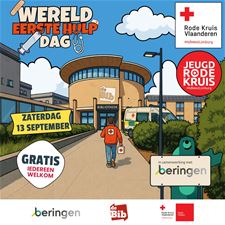 Beringen - Wereld Eerste Hulp Dag in de Beringse bib