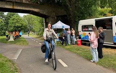 Pelt - Wereldfietsdag in Limburg, ook op de F74
