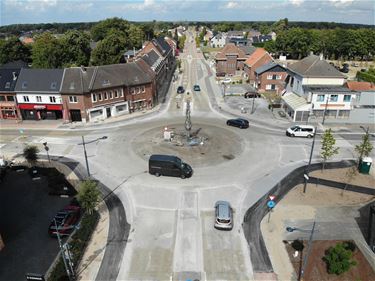 Werken aan rotonde afgerond - Leopoldsburg