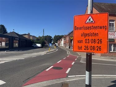 Werken Beverlosesteenweg - Beringen