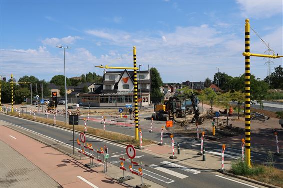 Werken goed gestart - Beringen