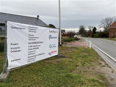 Werken in de Katermeerstraat - Beringen