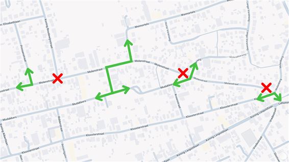 Werken in de Molenstraat - Lommel