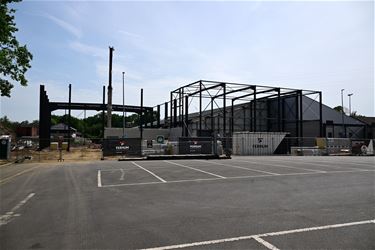 Werken nieuwe padelhal gestart - Beringen