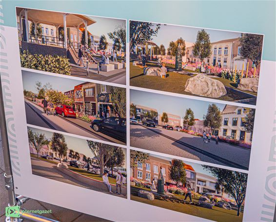 Werken op Markt verlopen vlot - Peer