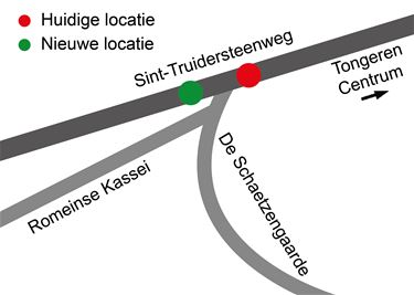 Werken op Sint-Truidersteenweg - Tongeren