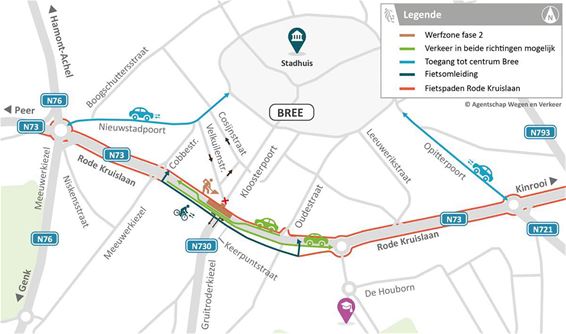 Werken Rode Kruislaan gaan nieuwe fase in - Bree