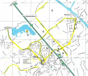 Werken voor wegmarkeringen - Beringen