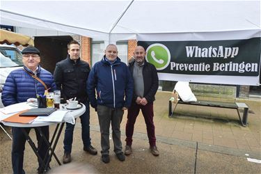 WhatsApp Preventie Beringen op de markt - Beringen