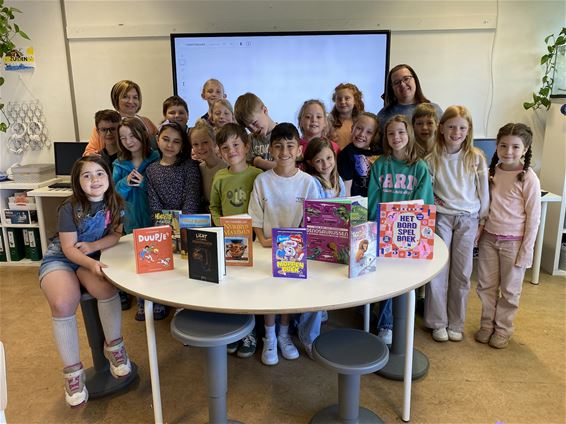 Winnaars wedstrijd Jeugdboekenmaand - Beringen