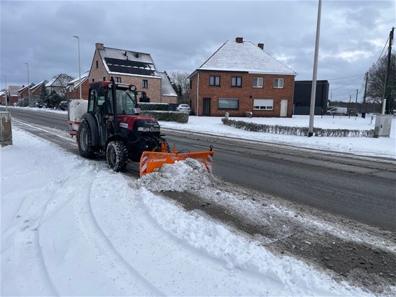 Beringen - Winterdienst draait op volle toeren