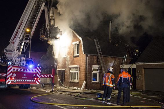 Woningbrand in de Willem II-straat - Overpelt
